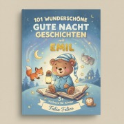 Cover-Bild zum Titel '101 Wunderschöne Gutenachtgeschichten mit Emil als Hauptfigur' von 'Fabio Felice'