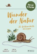Cover-Bild zum Titel 'Wunder der Natur - 30 Achtsamkeitsübungen' von 'Emily Sharratt, Freya Hartas'