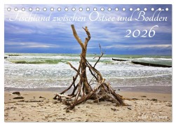 Cover-Bild zum Titel 'Fischland zwischen Ostsee und Bodden (Tischkalender 2026 DIN A5 quer), CALVENDO Monatskalender' von 'Udo Talmon'