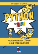 Cover-Bild zum Titel 'Python für Kids' von 'Hans-Georg Schumann'