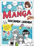 Cover-Bild zum Titel 'Manga Zeichnen lernen I Schritt-für-Schritt-Anleitung' von 'Désirée Kunstmann'