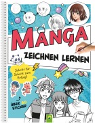 Cover-Bild zum Titel 'Manga Zeichnen lernen I Schritt-für-Schritt-Anleitung' von 'Désirée Kunstmann, Schwager & Steinlein Verlag'