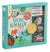 Cover-Bild zum Titel 'Kreativ-Set: Steine bemalen Kids mit Wackelaugen, Pompons, Anleitungsbuch & Material' von 'Ludmila Blum'