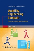 Cover-Bild zum Titel 'Usability Engineering kompakt' von 'Michael Richter, Markus D. Flückiger'