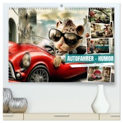 Cover-Bild zum Titel 'Autofahrer-Humor (hochwertiger Premium Wandkalender 2027 DIN A2 quer), Kunstdruck in Hochglanz' von 'Sabine Löwer'