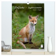 Cover-Bild zum Titel 'Rotfuchs - Impressionen (hochwertiger Premium Wandkalender 2026 DIN A2 hoch), Kunstdruck in Hochglanz' von 'Susanne Danegger'