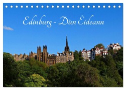 Cover-Bild zum Titel 'Edinburgh - Dùn Èideann (Tischkalender 2026 DIN A5 quer), CALVENDO Monatskalender' von 'Petra Schauer'