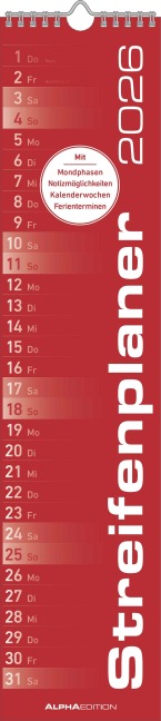 Geburtstagskalender Mini immerwährend - 