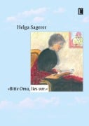 Cover-Bild zum Titel '"Bitte Oma, lies vor."' von 'Helga Sagerer'