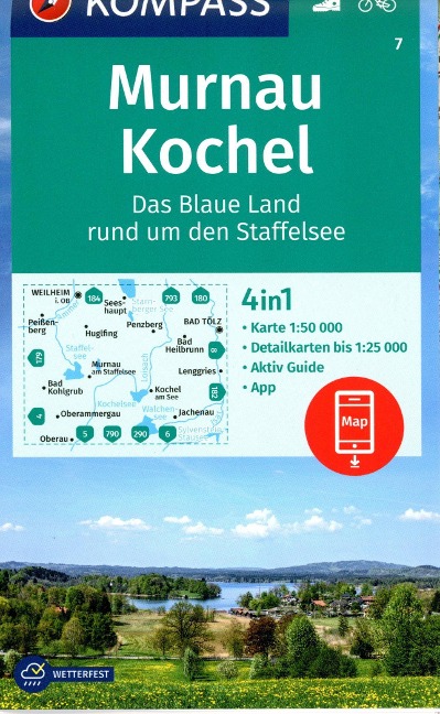 KOMPASS Wanderkarten-Set 186 Oberpfälzer Wald (2 Karten) 1:50.000 - 