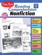 Cover-Bild zum Titel 'Reading Comprehension: Nonfiction, Grade 1 Teacher Resource' von 'Evan-Moor Educational Publishers'