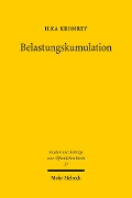 Cover-Bild zum Titel 'Belastungskumulation' von 'Ilka Kromrey'