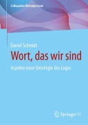 Cover-Bild zum Titel 'Wort, das wir sind' von 'Daniel Schmidt'