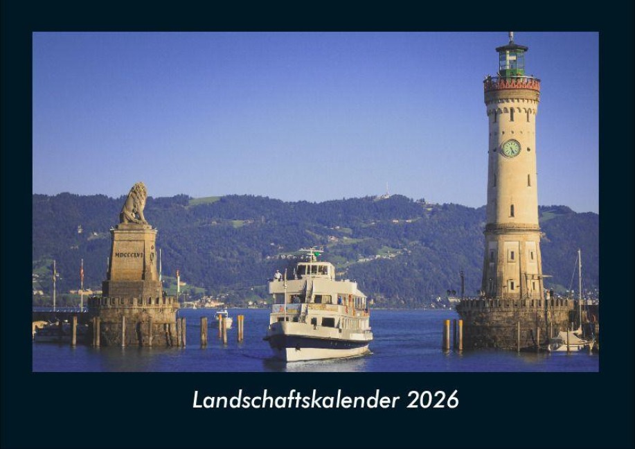 Landschaftskalender 2026 Fotokalender DIN A4 - Tobias Becker