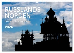 Cover-Bild zum Titel 'Russlands Norden 2026 (Wandkalender 2026 DIN A2 quer), CALVENDO Monatskalender' von 'Www. Sojombo. de Www. Sojombo. de'
