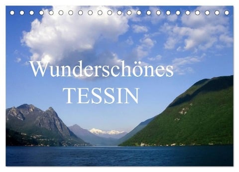 Wunderschönes Tessin (Tischkalender 2024 DIN A5 quer), CALVENDO Monatskalender - Anette/Thomas Jäger