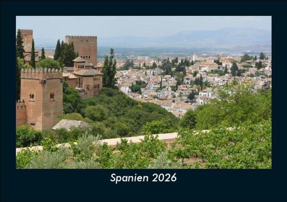 Spanien 2026 Fotokalender DIN A5 - Tobias Becker