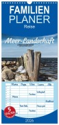 Familienplaner 2026 - Meer-Landschaft - 12 Monate Schleswig Holstein mit 5 Spalten (Wandkalender, 21 x 45 cm) CALVENDO - Thomas Jansen