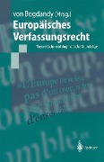 Cover-Bild zum Titel 'Europäisches Verfassungsrecht' von ''