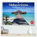 Südseeträume. Paradiese im Pazifik (hochwertiger Premium Wandkalender 2024 DIN A2 quer), Kunstdruck in Hochglanz - Elisabeth Stanzer