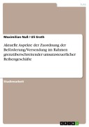 Cover-Bild zum Titel 'Aktuelle Aspekte der Zuordnung der Beförderung/Versendung im Rahmen grenzüberschreitender umsatzsteuerlicher Reihengeschäfte' von 'Maximilian Nuß, Uli Erath'