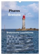 Cover-Bild zum Titel 'Phares Bretons Bretonische Leuchttürme (Wandkalender 2026 DIN A3 hoch), CALVENDO Monatskalender' von 'Etienne Benoît'