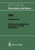 Cover-Bild zum Titel 'Effiziente Produktplanung mit Quality Function Deployment' von 'Christoph Mai'