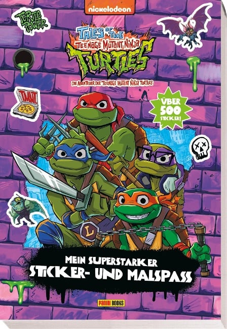 Tales of the Teenage Mutant Ninja Turtles: Mein superstarker Sticker- und Malspaß - Panini