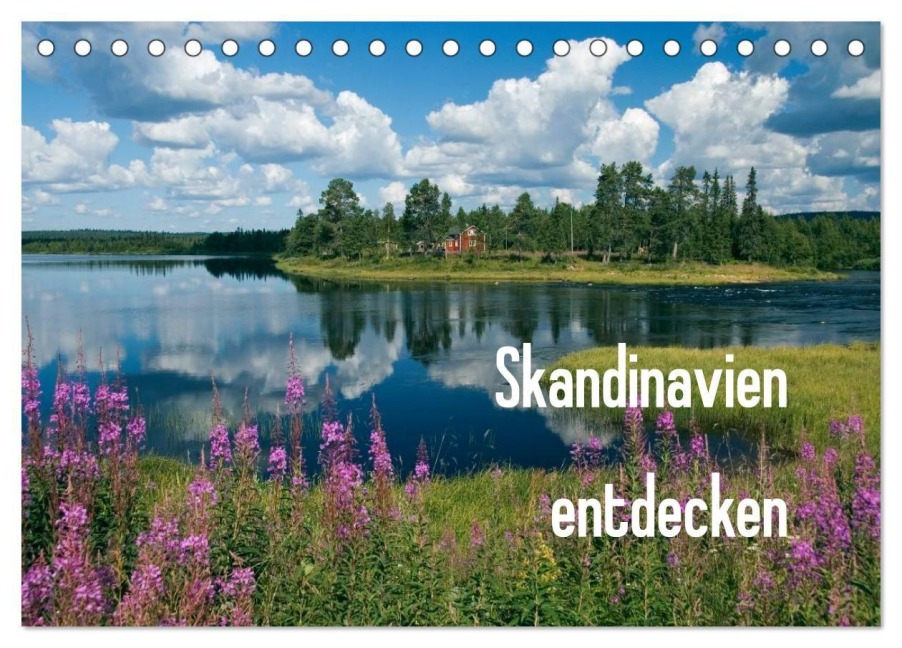 Skandinavien entdecken (Tischkalender 2027 DIN A5 quer), CALVENDO Monatskalender - Frauke Scholz