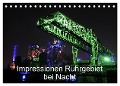 Impressionen Ruhrgebiet bei Nacht (Tischkalender 2025 DIN A5 quer), CALVENDO Monatskalender - Andreas von Sannowitz