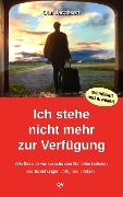 Cover-Bild zum Titel 'Ich stehe nicht mehr zur Verfügung' von 'Olaf Jacobsen'