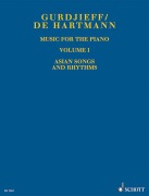 Cover-Bild zum Titel 'Music for the Piano' von 'Thomas de Hartmann, Georges Ivanovich Gurdjieff'