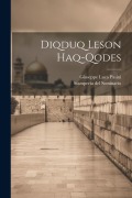 Cover-Bild zum Titel 'Diqduq Leson Haq-qodes' von 'Giuseppe Luca Pasini'