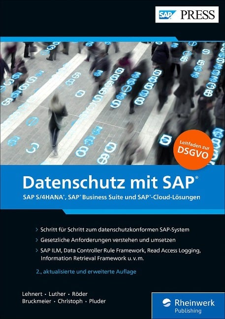 Datenschutz mit SAP - Volker Lehnert, Iwona Luther, Markus Röder, Thorsten Bruckmeier, Björn Christoph