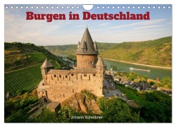 Cover-Bild zum Titel 'Burgen in Deutschland (Wandkalender 2026 DIN A4 quer), CALVENDO Monatskalender' von 'Johann Scheibner'