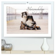 Cover-Bild zum Titel 'Herzensshelties - Shetland Sheepdogs (hochwertiger Premium Wandkalender 2026 DIN A2 quer), Kunstdruck in Hochglanz' von 'Madlen Kudla'