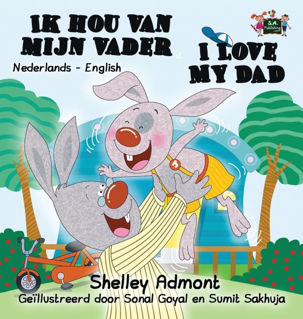 I Love My Dad - Shelley Admont, Kidkiddos Books
