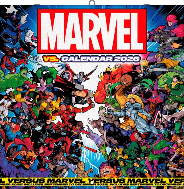 MARVEL - Broschürenkalender im Format 30 x 30 - 