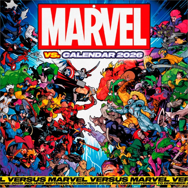 MARVEL - Broschürenkalender im Format 30 x 30 - 