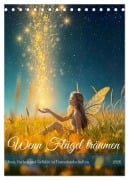 Cover-Bild zum Titel 'Wenn Flügel träumen - Feen, Farben und Gefühle in Traumlandschaften (Tischkalender 2026 DIN A5 hoch), CALVENDO Monatskalender' von 'Fred Schimak'