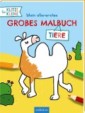 Cover-Bild zum Titel 'Mein allererstes großes Malbuch - Tiere' von ''