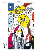 Pop Art - Atelier Zippo (Wandkalender 2024 DIN A4 hoch), CALVENDO Monatskalender - Katja M. Zippo