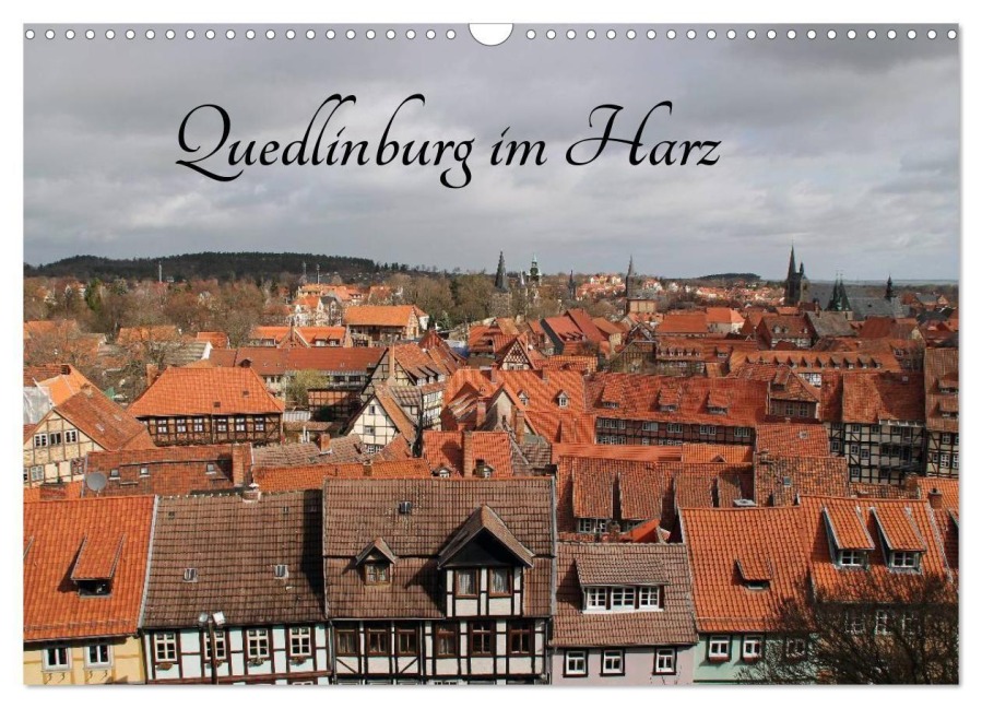 Quedlinburg im Harz (Wandkalender 2027 DIN A3 quer), CALVENDO Monatskalender - Jörg Sabel