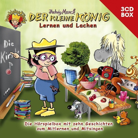 3-CD Hörspielbox Vol. 4 - Lernen und Lachen - der kleine König