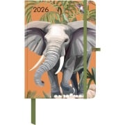 Cover-Bild zum Titel 'GreenLine Diary Jungle 2026 - Buchkalender - Taschenkalender - 16x22' von ''
