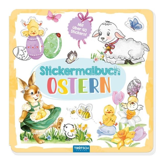 TRÖTSCH - Stickermalbuch Ostern - 