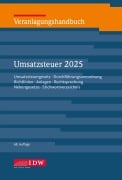 Cover-Bild zum Titel 'Veranlagungshandbuch Umsatzsteuer 2025' von 'Werner Widmann'