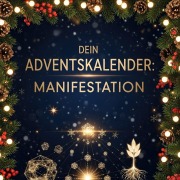 Cover-Bild zum Titel 'Dein Adventskalender: Manifestation' von 'Luisa Schmitt'