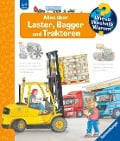 Cover-Bild zum Titel 'Wieso? Weshalb? Warum?, Band 38: Alles über Laster, Bagger und Traktoren' von 'Andrea Erne'