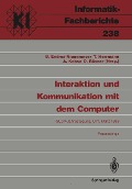 Cover-Bild zum Titel 'Interaktion und Kommunikation mit dem Computer' von ''